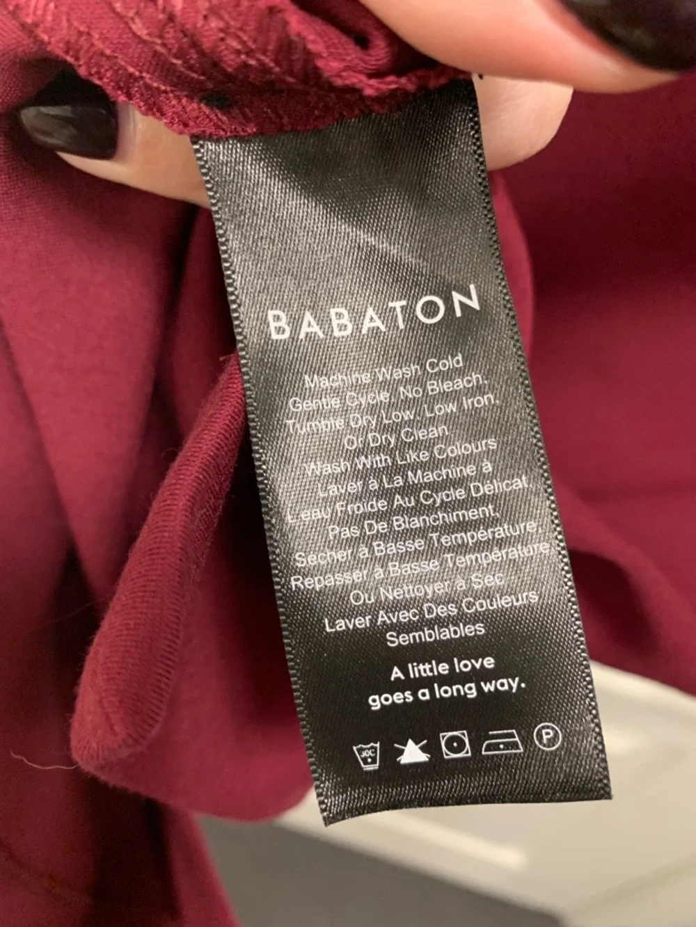 Babaton Ruslan Dress - Raspberry colour - Picture 6 of 6